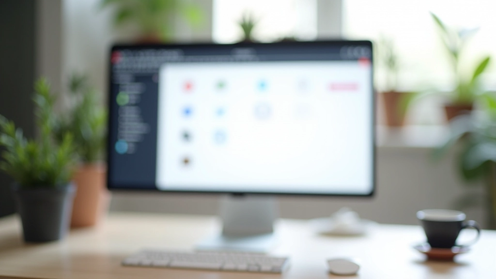 Figma project file structure displayed on screen showing organized folder hierarchy with clear naming conventions and color-coded project categories
