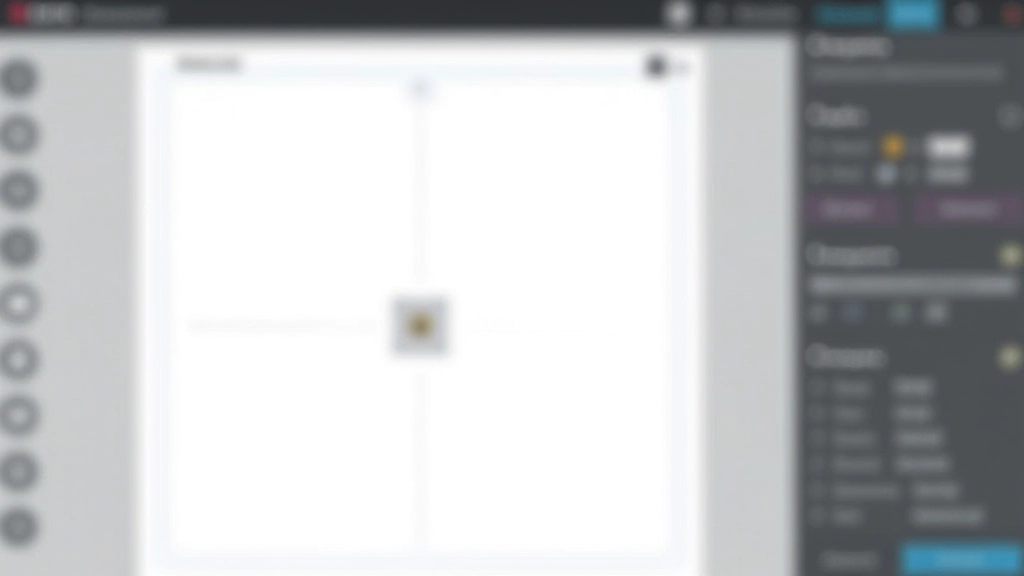 Component properties panel showing variant groups for Size, State, and Icon, with multiple options configured for a button component