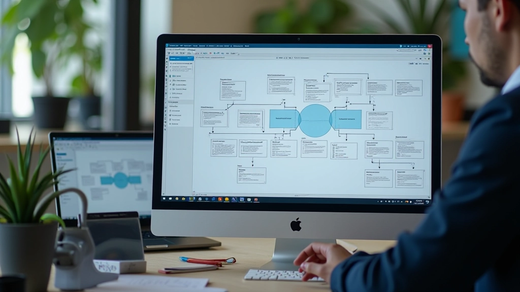 Complex Figma prototype showing multiple screens connected with interaction flows, demonstrating conditional logic paths