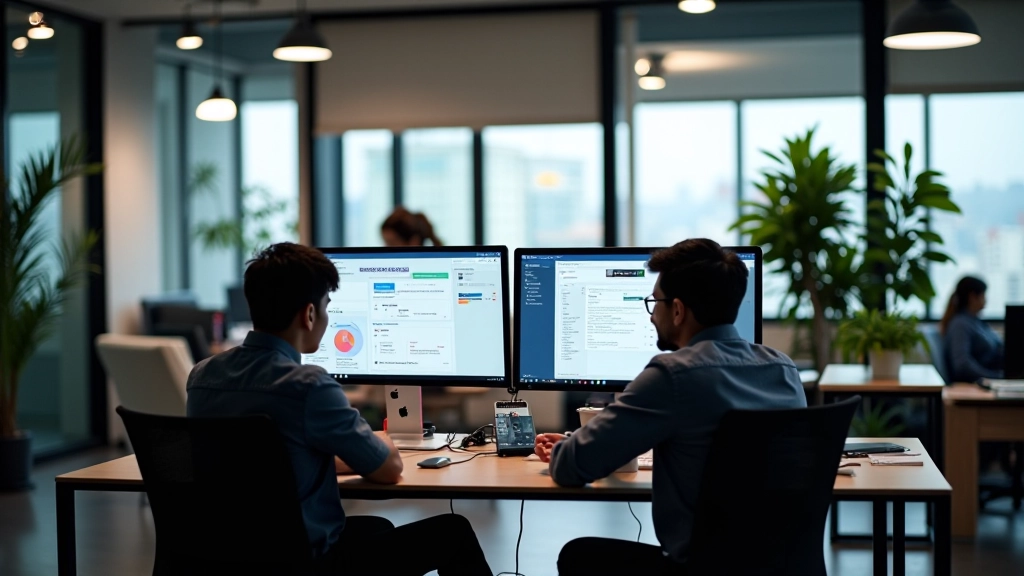 Creative design team collaborating on Figma prototypes