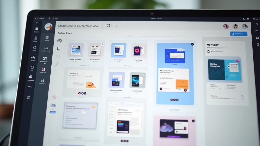 Organized Figma workspace showing component library structure with well-labeled folders and variants displayed in grid